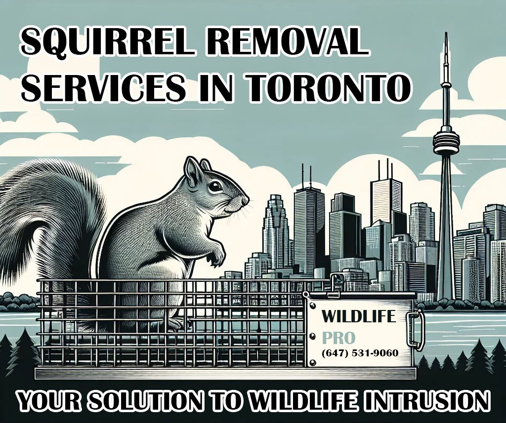 Squirrel Removal Services in Toronto: Your Solution to Wildlife Intrusion