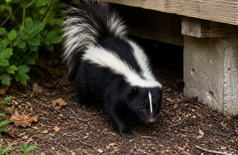 Skunk removal services Toronto and GTA